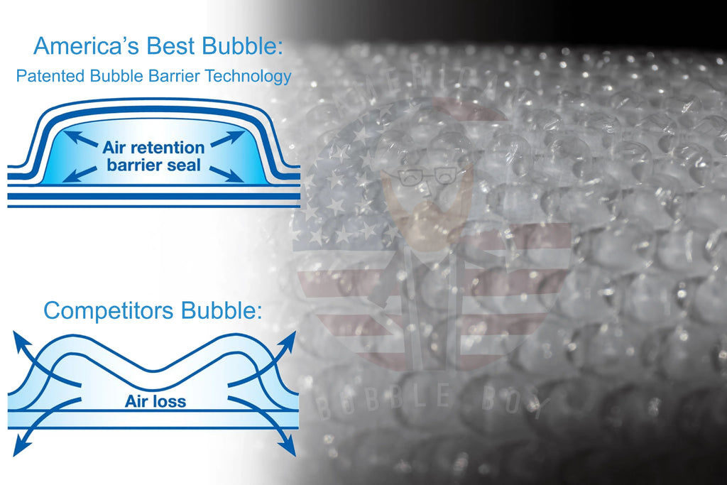 Boy 700 ft x Wrap - Bubble By 12 in American Bubble Cushioning