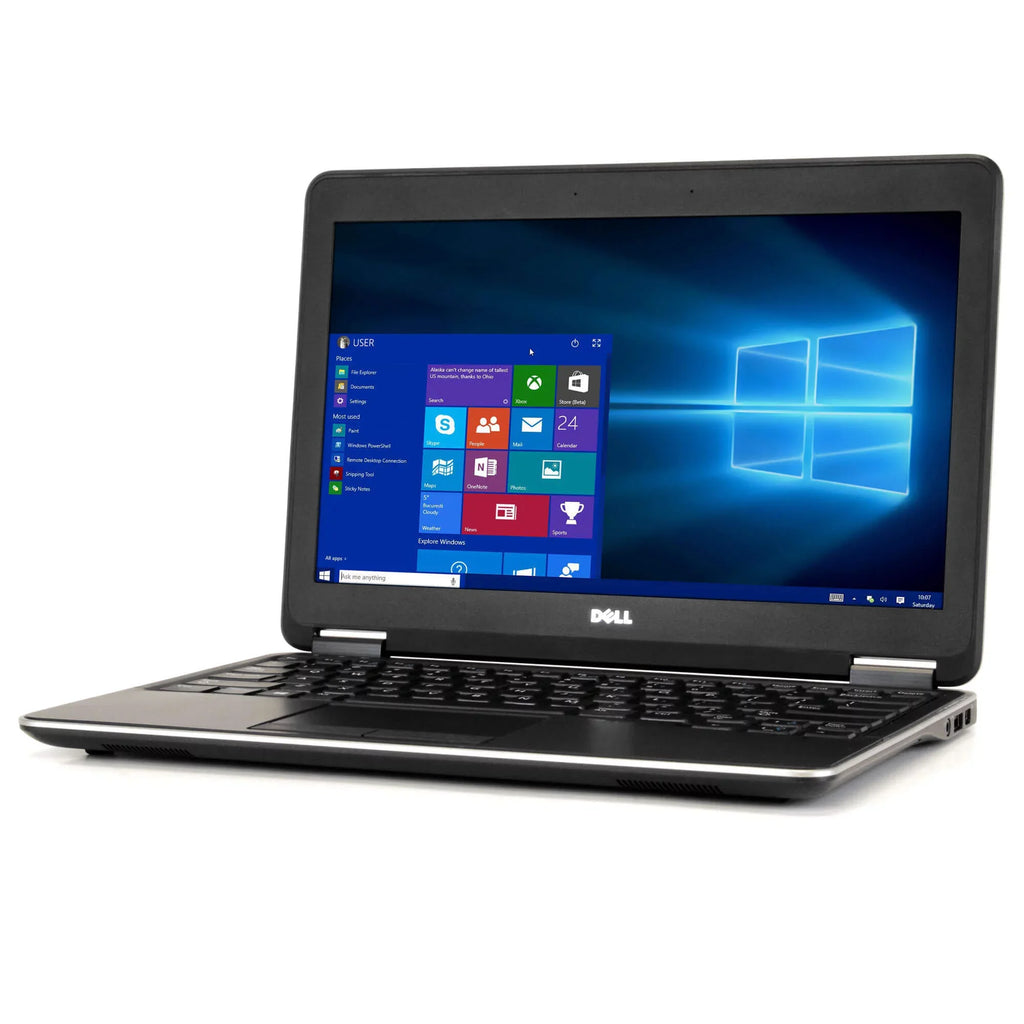 Gen Latitude Used i5 4GB 10 Bit Core 128GB 4 Home Dell Laptop Intel Windows E7240 64 SSD RAM Dual