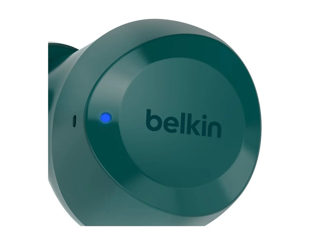 Pixel Bolt, of Water Resistant, iPhone, Galaxy, USB-C, Sweat 28 and Belkin More SoundForm™ Hours IPX5 and Life, Charging, Wireless Up Earbuds, Wireless Battery Teal - to True