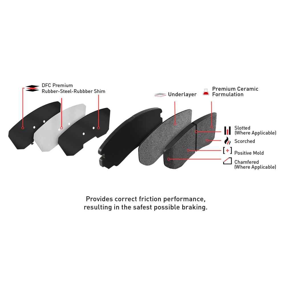 Company Geospec includes Brake 2014-2017 with Pads Fits Hardware Series Friction JUKE Rotors NISSAN JUKE, 2011-2013 Dynamic 4312-67022 Front 3000 S/SV/SL/NISMO NISSAN select: Ceramic Brake