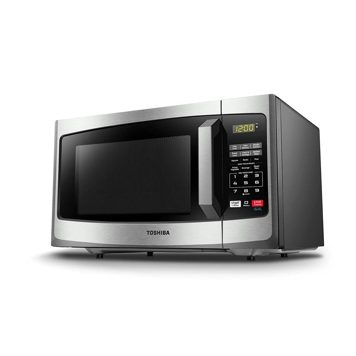 Microwave, ML2-EM25PAESS Cu. Steel Ft. 0.9 Stainless Toshiba