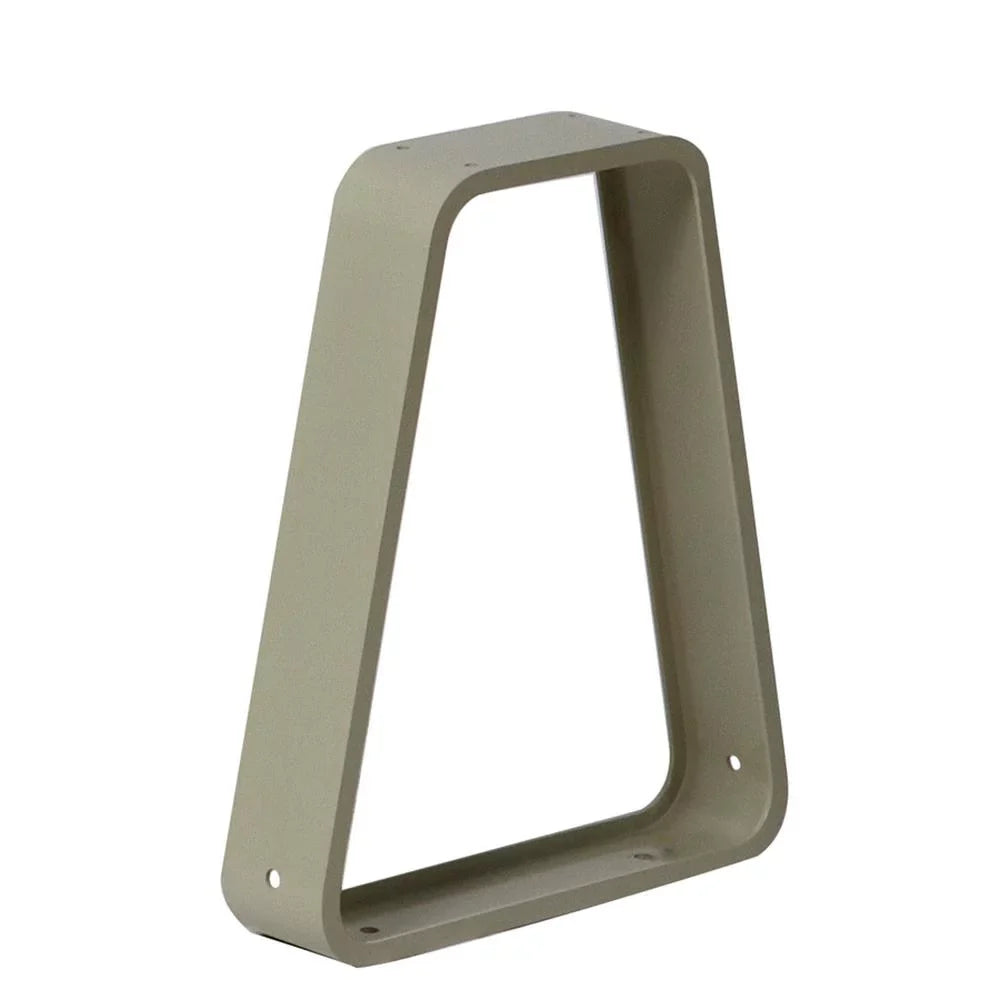 x Tan Aluminum 729 3"W Hallowell 13.75"D 16.75"H Pedestal Moveable Bench x