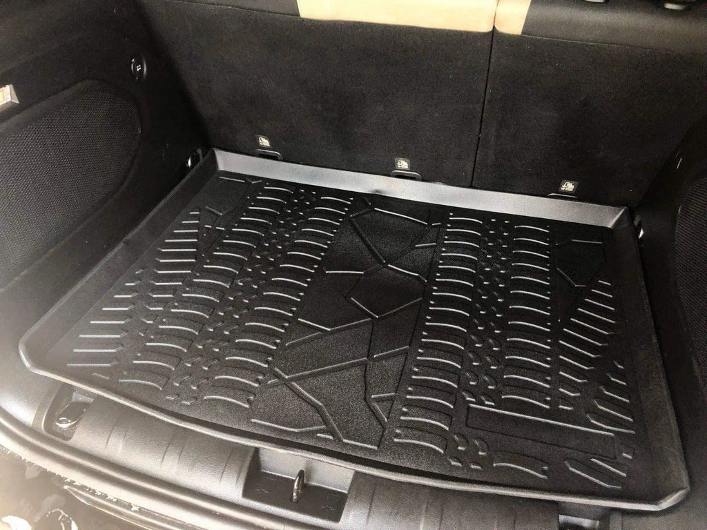 Mat 2015-2023 Cars Mats – Pre-Cut Trunk to – Raised Weather-Resistant EACCESSORIES Renegade Easy Non-Slip Jeep EA for with Design Liner – Car – Cargo for Mat Laser Lip Trunk – Rubber Install Trunk