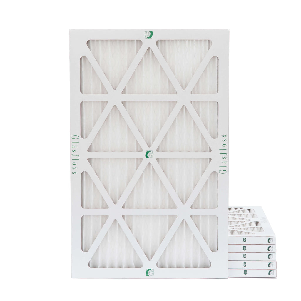 Glasfloss. MERV by 11-1/2 6 x Pack 12x25x1 13 x Actual Air Filters Pleated 7/9 of 24-1/2 Size: