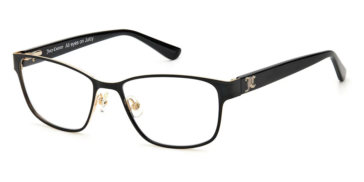 Rim 210 Couture Juicy Matte Black Full Eyeglasses Rectangular