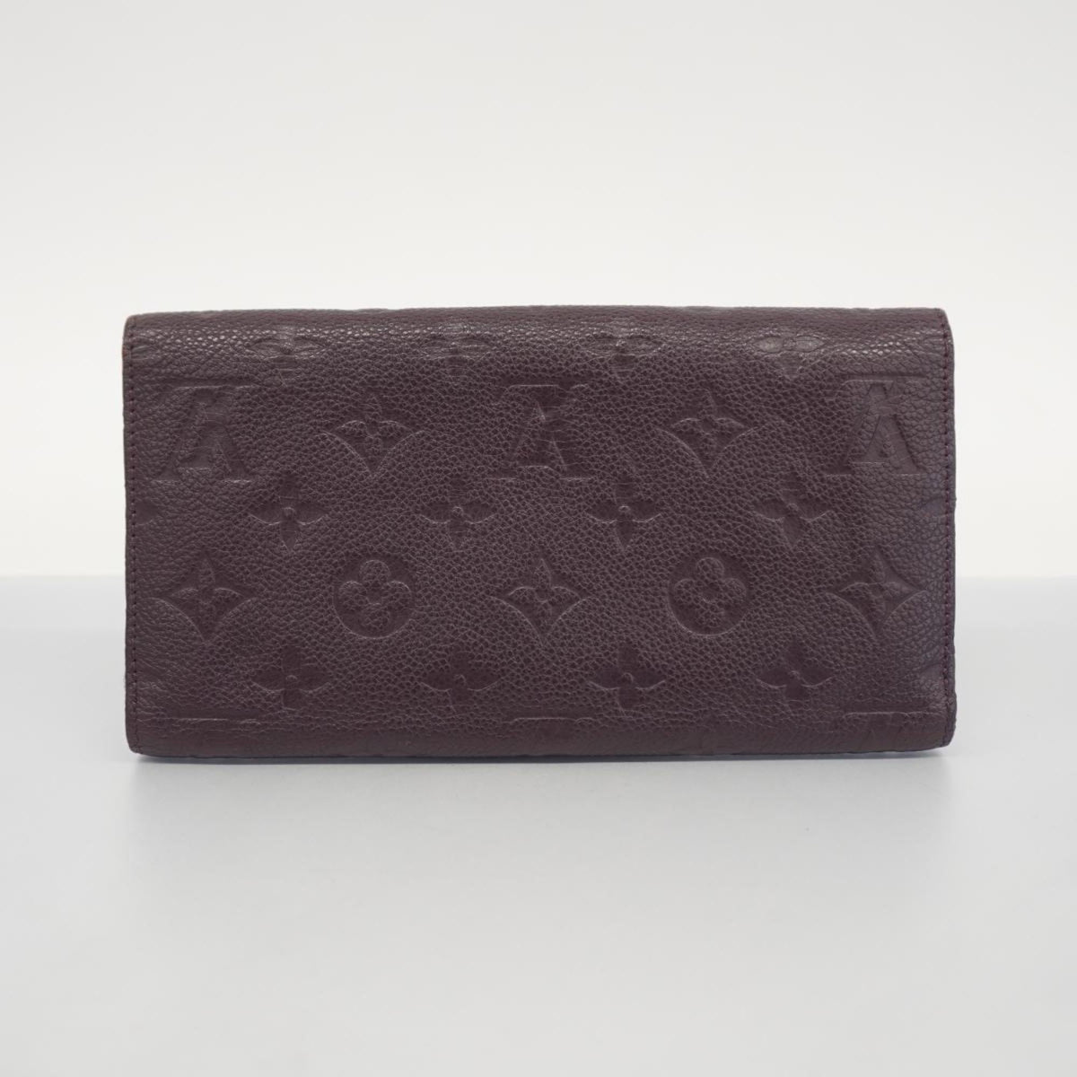 Empreinte Vuitton Pre-Owned Ladies (Good) Louis Wallet Monogram Long Orb Virtuose Portefeuille Tri-fold M60294