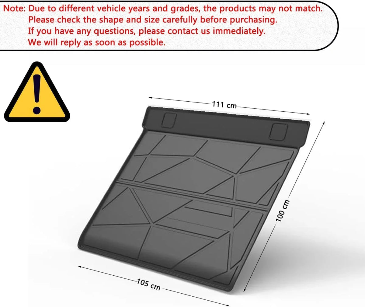 Protection No All TPO Cargo For Cargo Liner Mats CRV Hybrid 2017-2022 Weather Honda