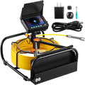 Camera LEDs with Camera Duct 8500MAH Pipeline in. 32.8FT Function Battery, SKYSHALO IP68 Waterproof TFT Lithium DVR Camera Inspection Cable Sewer Camera 4.3 Monitor 10M 6PCS Inspection LCD Screen Pipe
