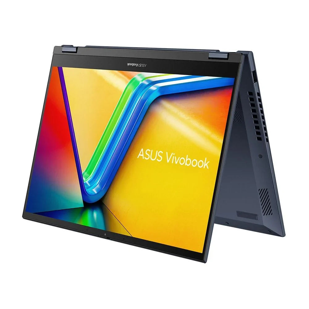 Core Drive ASUS Intel Gen Quiet 8GB 1.1GHz i3 Solid Computer BT TP3402ZA-OS34T UHD Processor DDR4 WiFi State Laptop Home S Graphics 11 Flip 2-in-1 12th Intel 256GB Windows RAM 14" Vivobook 1220P Blue