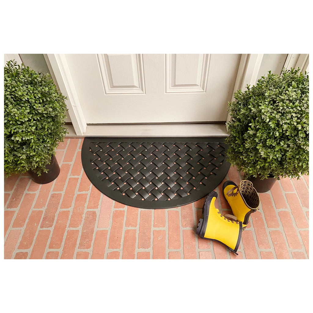 Doormat Calloway x 20" Mills Outdoor 36" Weave Hampton Rubber