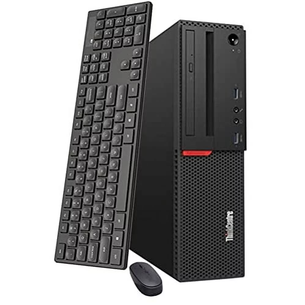 BT,DVD-RW, M800 DDR4 Pro RAM, 512GB i5 16GB ThinkCentre SFF Core Mouse,Windows Built-in 6500 Wireless Desktop 10 Computer PC, WiFi (used) SSD, Intel Keyboard 3.2GHz, Lenovo