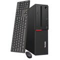 BT,DVD-RW, M800 DDR4 Pro RAM, 512GB i5 16GB ThinkCentre SFF Core Mouse,Windows Built-in 6500 Wireless Desktop 10 Computer PC, WiFi (used) SSD, Intel Keyboard 3.2GHz, Lenovo