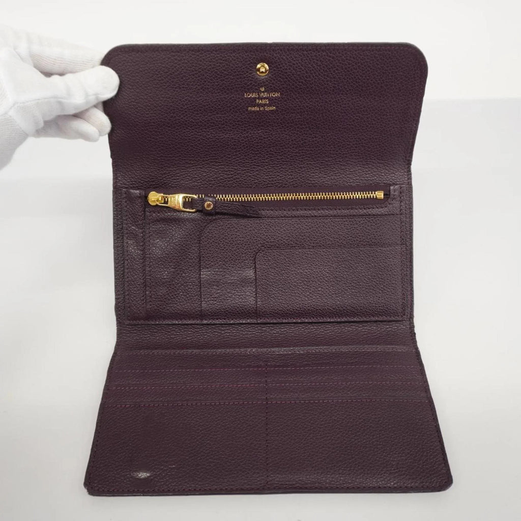 Empreinte Vuitton Pre-Owned Ladies (Good) Louis Wallet Monogram Long Orb Virtuose Portefeuille Tri-fold M60294