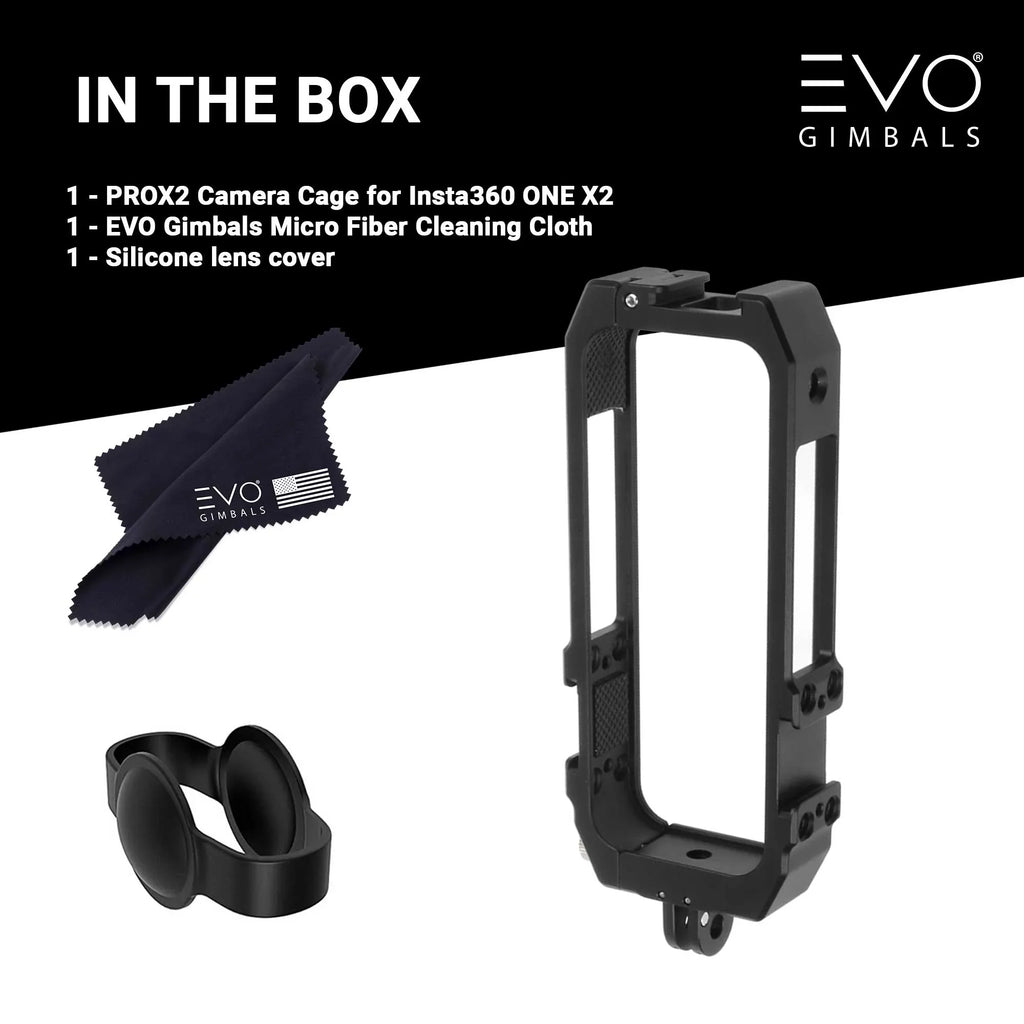 X2 Insta360 Cage PROX2 ONE Camera for