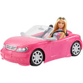 with and Doll Seat Wheels Convertible Pink 2 Car Rolling Barbie Collection