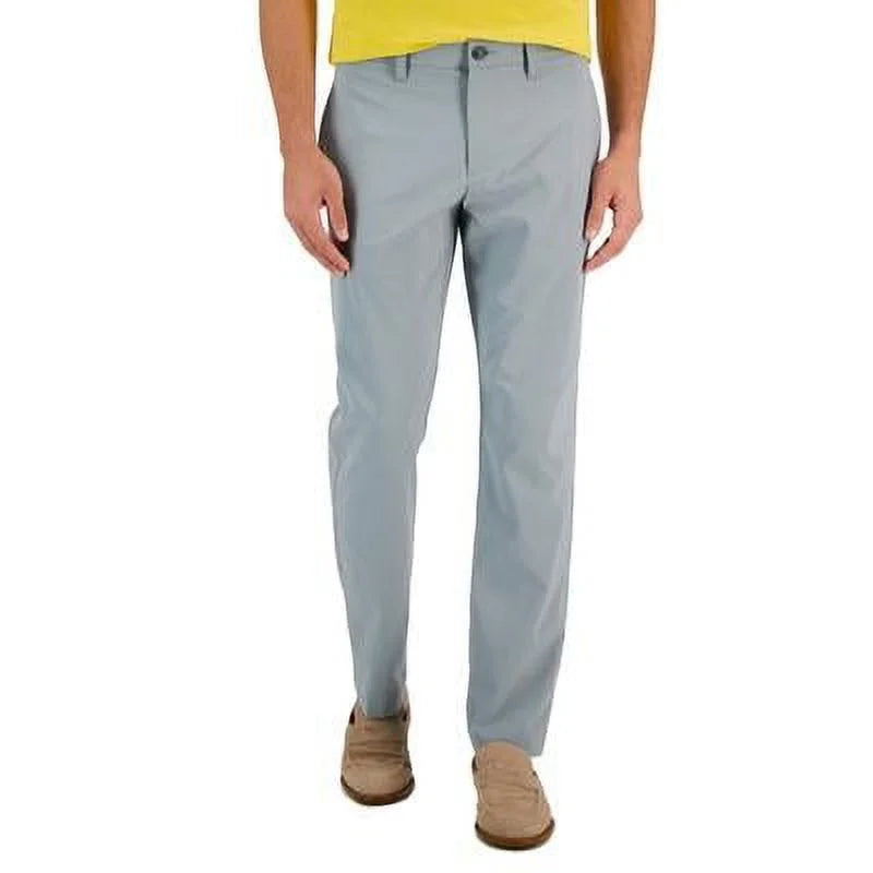 Portfolio Monument Men's in 32 Solid Perry Ellis Pants 38 Tech Slim-Fit x Grey
