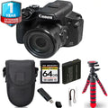 '+ 64GB 1 Warranty SX70 Tripod - Yr Canon Spider + HS Camera Digital PowerShot