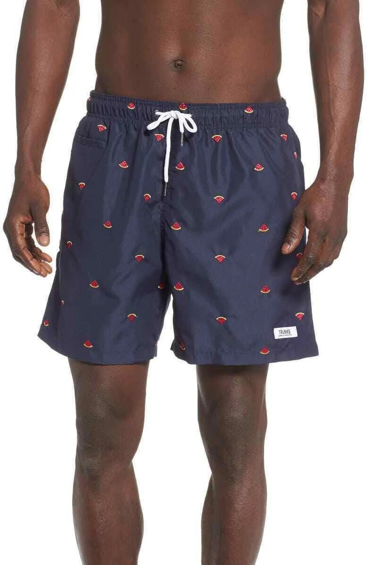 & Men's Swim Embroidered Trunks, Surf Swim Large Size Premium Trunks Co. Sano