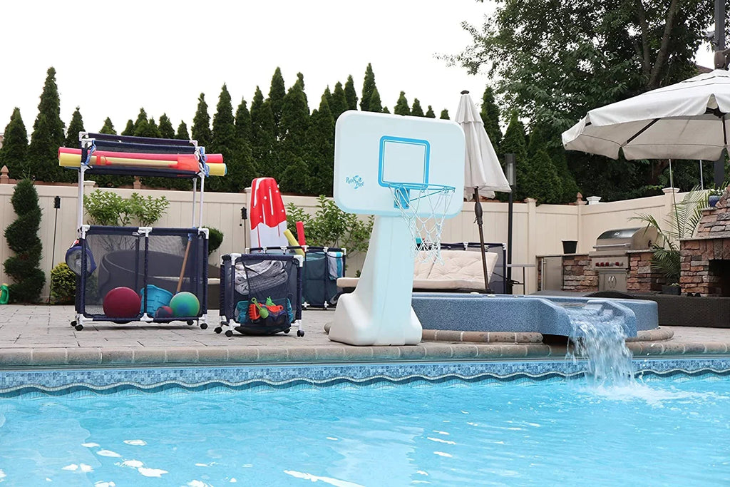 Mesh White Balls, Large, Yours W and 37.5" Rolling Floats, Toys L Equipment Style Bin, 25.4" (35" Organizer Blue Pool Essentially H), Storage 455102 / x x