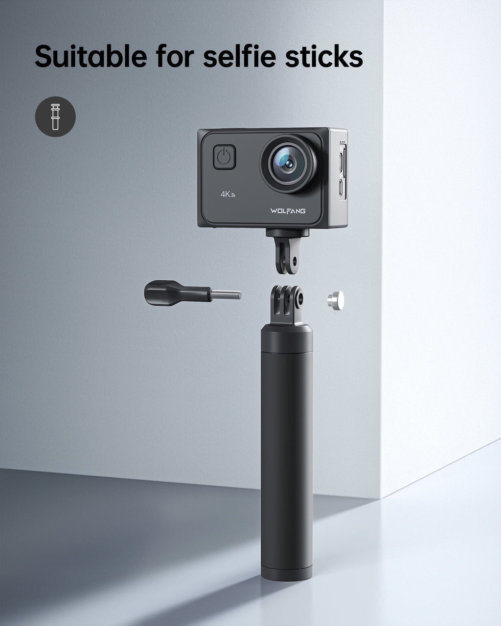 Camera Action Remote Control Underwater Camera Touch Cam 170° Waterproof EIS WF 24MP Angle 60FPS with Vlog 4K 40M Wide Camera Screen Sport