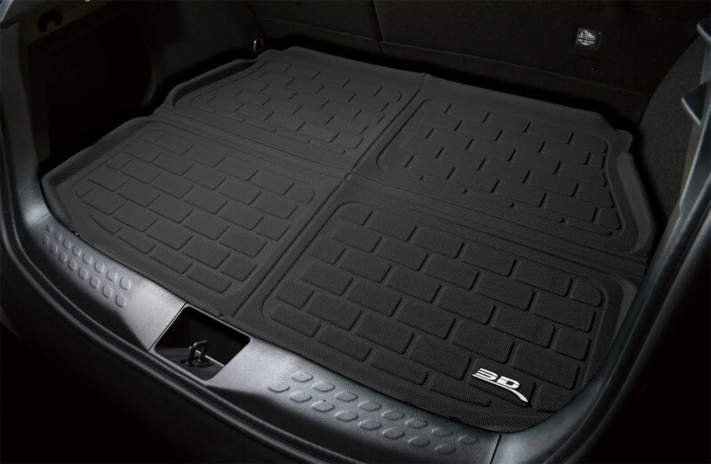 TOYOTA with 3D Liner KAGU Cargo 2008-2013 Liner HIGHLANDER Cargo MAXpider compatible (BLACK) -