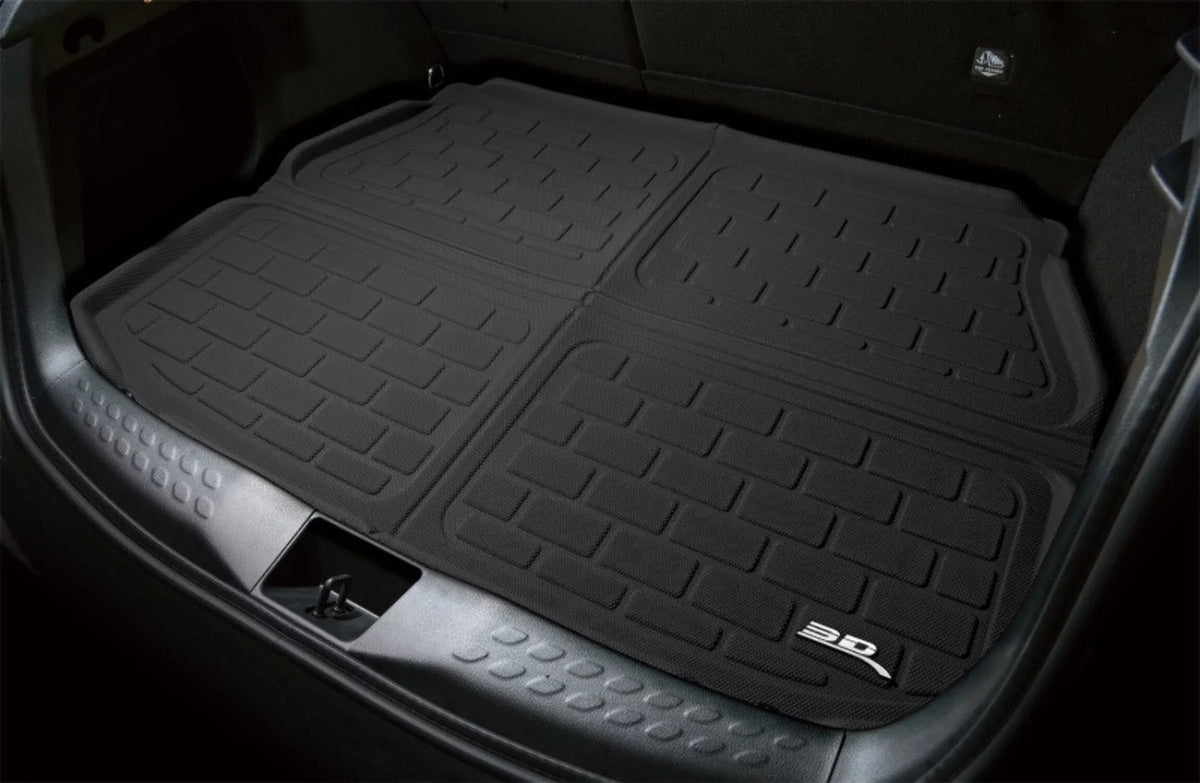 TOYOTA with 3D Liner KAGU Cargo 2008-2013 Liner HIGHLANDER Cargo MAXpider compatible (BLACK) -