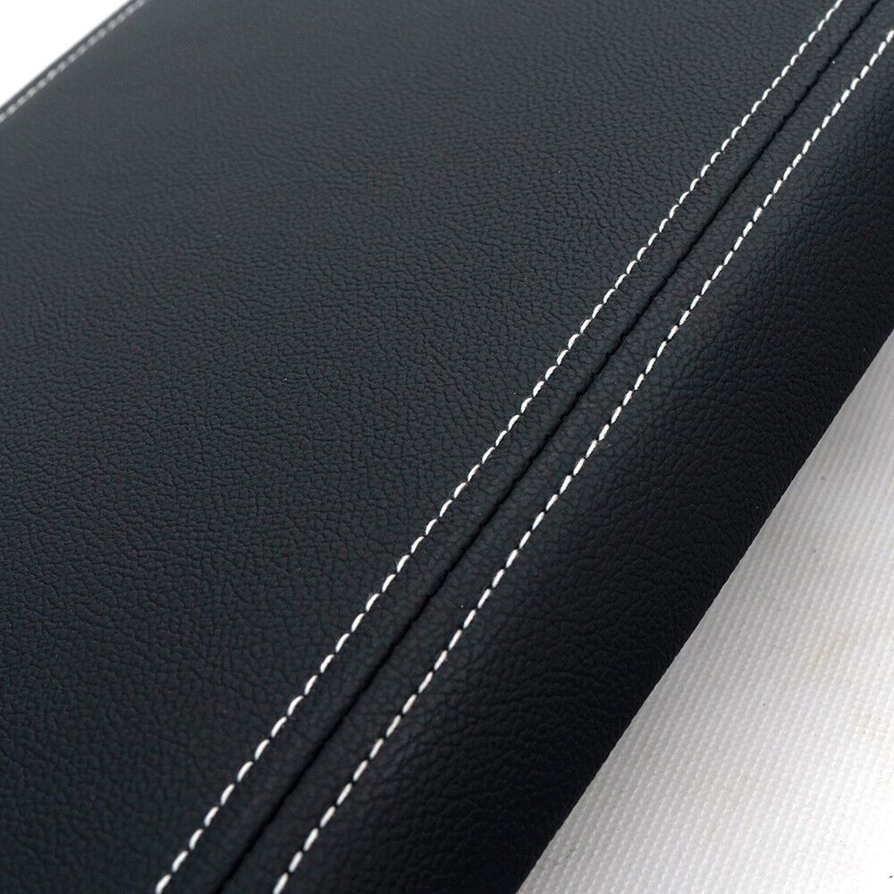 F150 Teledu Center Cover New F-150 For Fit 2009-2014 Ford Lid Black Console Arm Rest