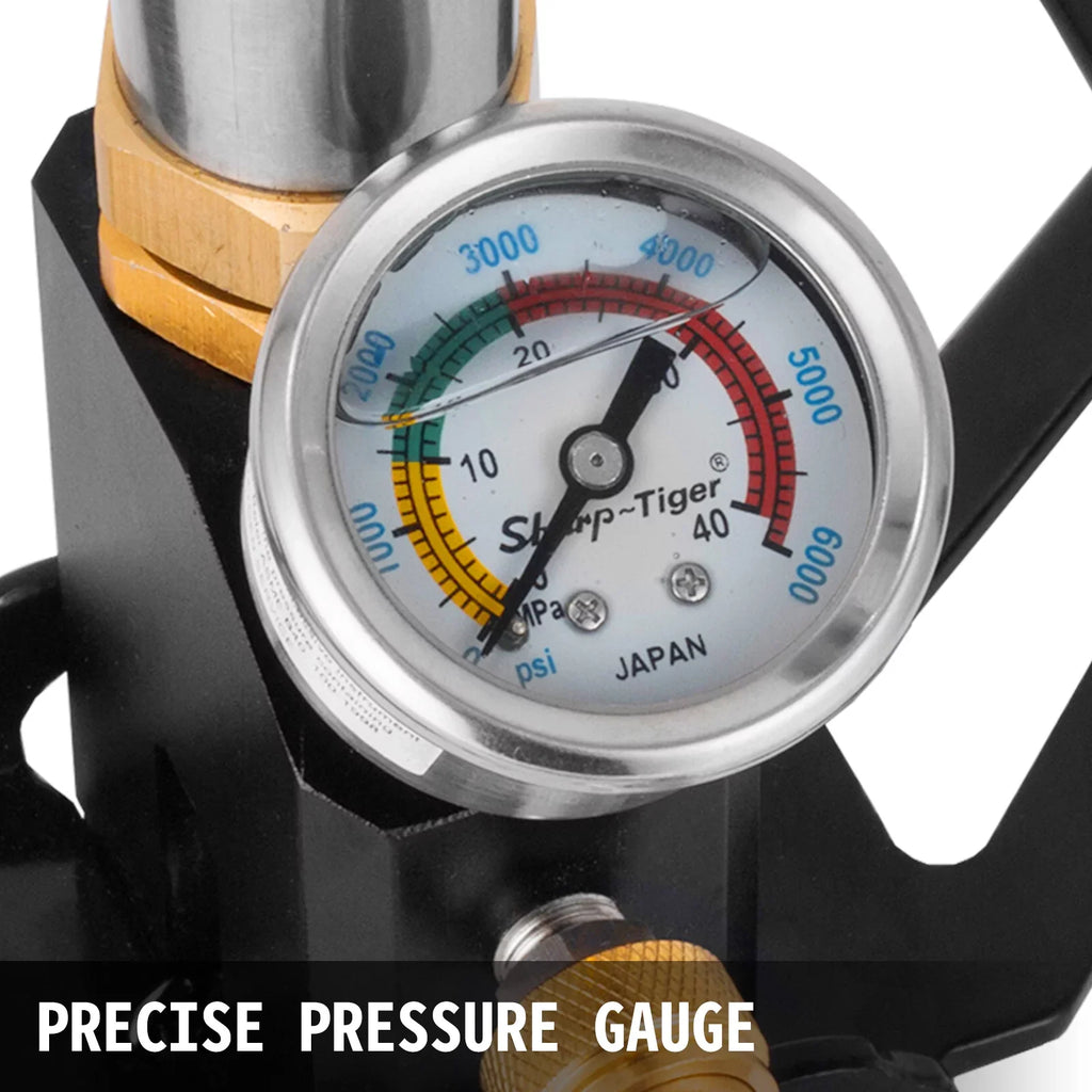 Pump Rifle PCP Hand Gun Stage New Stirrup Filling Pump 4500PSI 3 Air Black Charging BENTISM