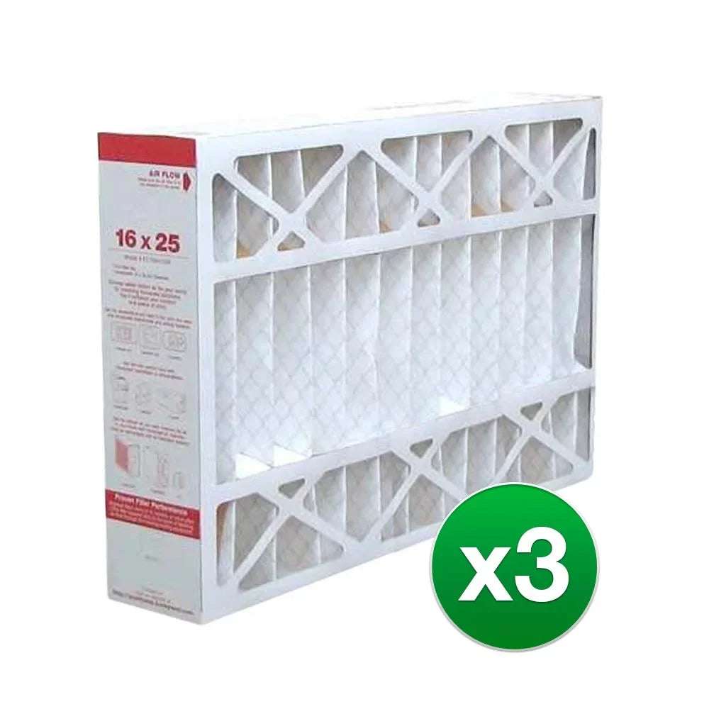 Fits MERV 11 Honeywell (3 HW1625-8R Air Furnace 16x25x4 Pack) REP Filter