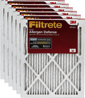AD23-6PK-2E Defense Count 90 Filtrete of to x up 6-Pack, 1 14 1 1000 Allergen Pack MPR Air Guaranteed HVAC days, 24 Micro x Airflow 6 Filter,