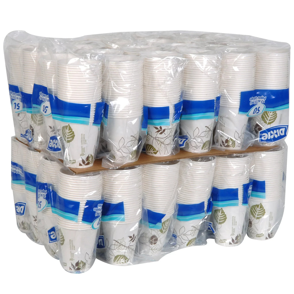Count Sleeve, Per Cup Pathways, (12FPWS) 24 Cups Paper Dixie® (50 Cold oz. PRO Polycoated GP 12 by Per Case) Sleeves (Georgia-Pacific), 1,200