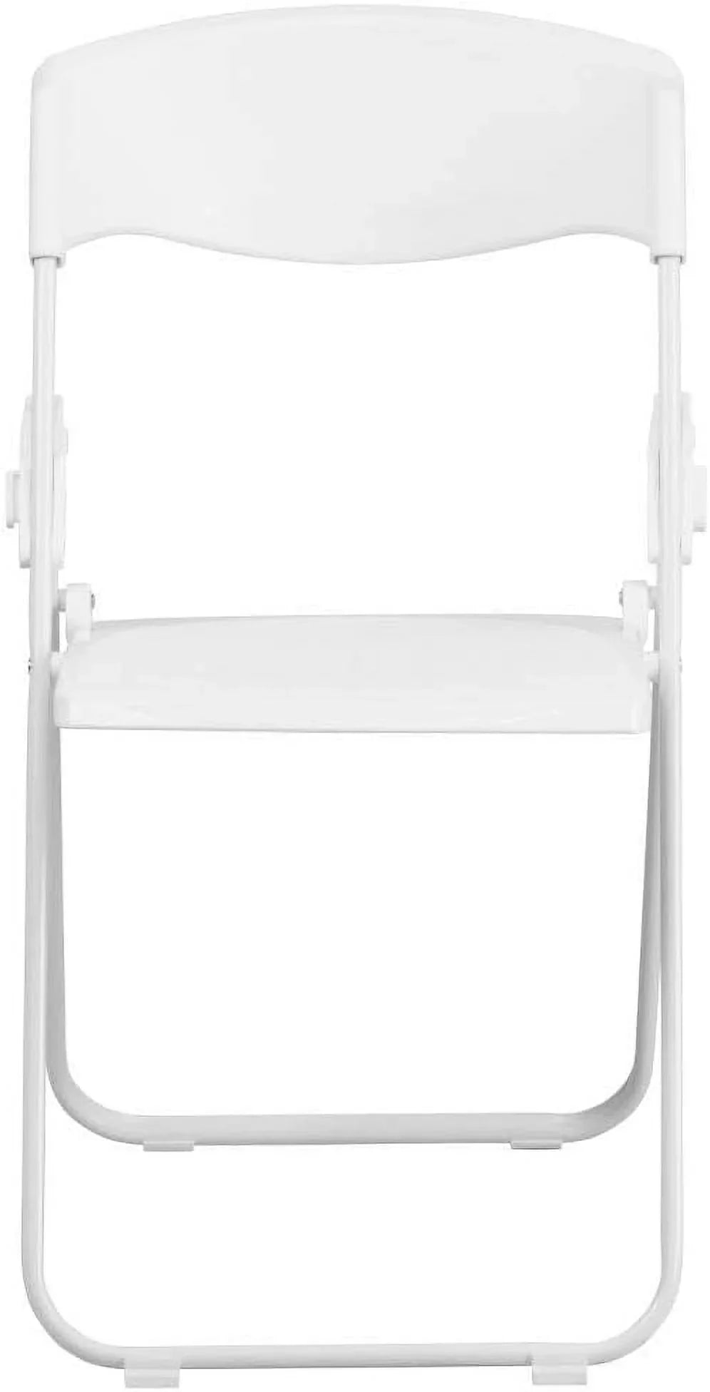 Pack HERCULES Chair 2 Ganging 500 Folding Built-In With Lb. Brackets Plastic Duty Series Capacity Heavy White