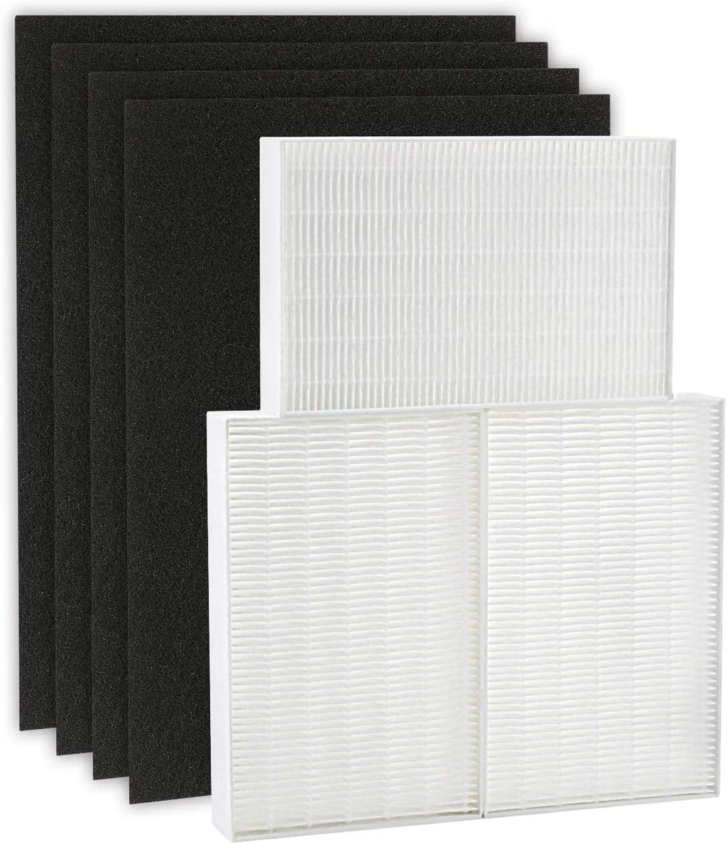 HPA300 4 Air Compatible HRF-R3 with Parts Replacement with Purifier R, Pack Honeywell HRF-AP1,Home & HEPA Pre-Filters Air Precut Air 13 Activated Pack Carbon Purifier Accessories Purifier 3 Filter