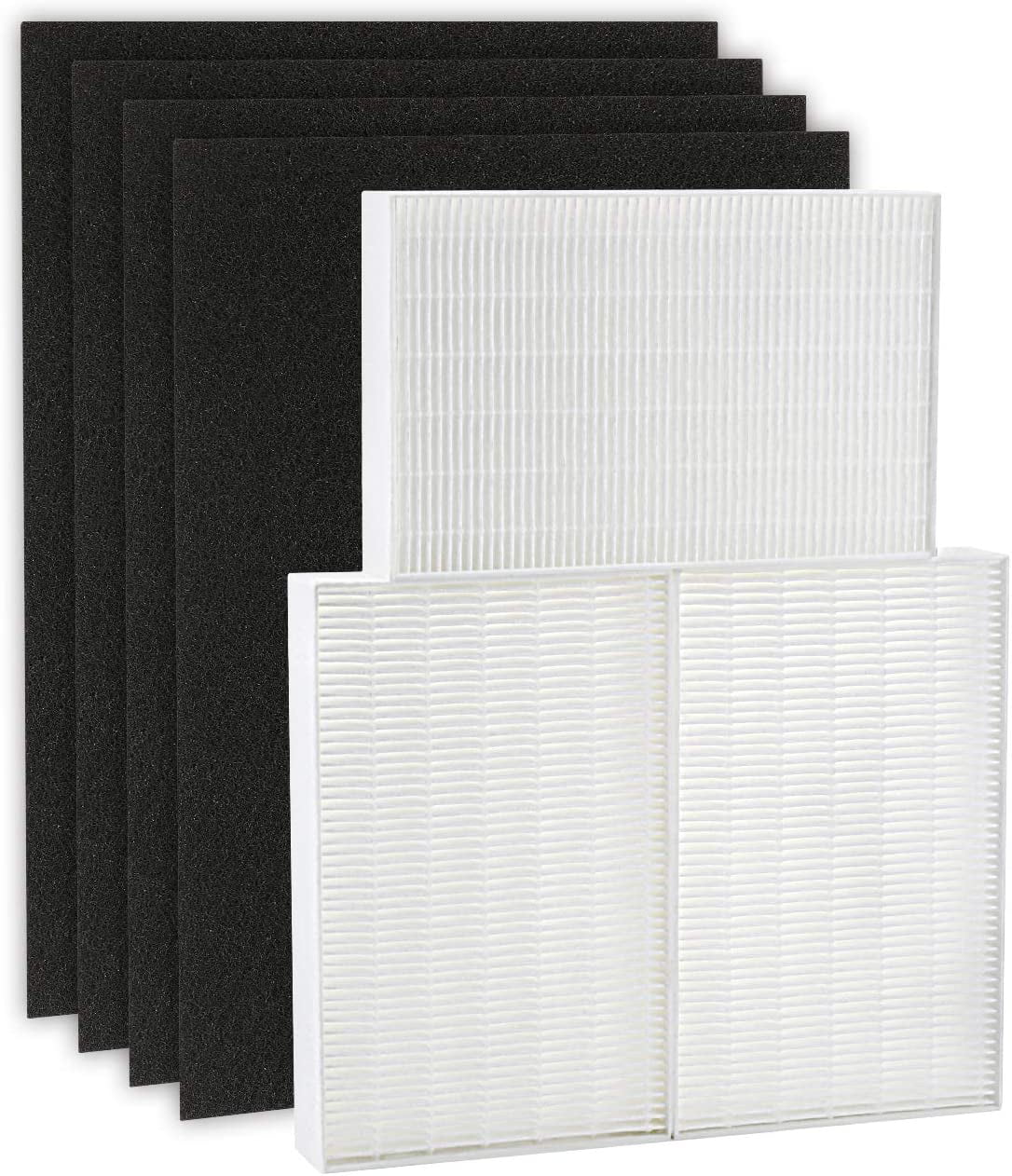 HPA300 4 Air Compatible HRF-R3 with Parts Replacement with Purifier R, Pack Honeywell HRF-AP1,Home & HEPA Pre-Filters Air Precut Air 13 Activated Pack Carbon Purifier Accessories Purifier 3 Filter