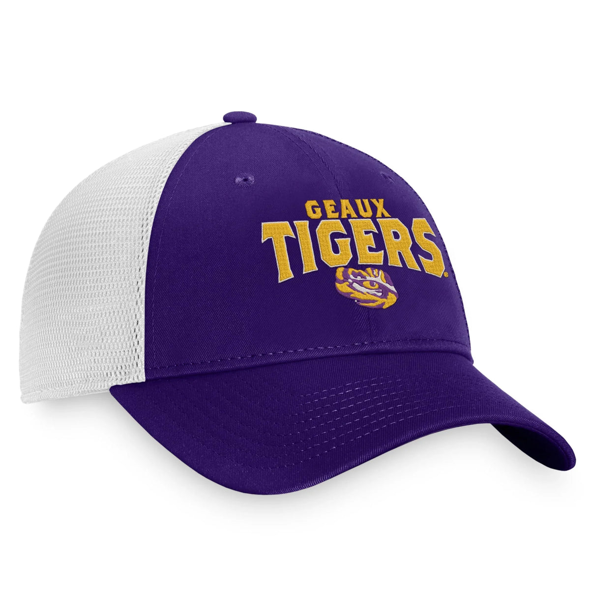'- LSU Hat Snapback of Men's Top Trucker Purple OSFA Tigers World the Breakout