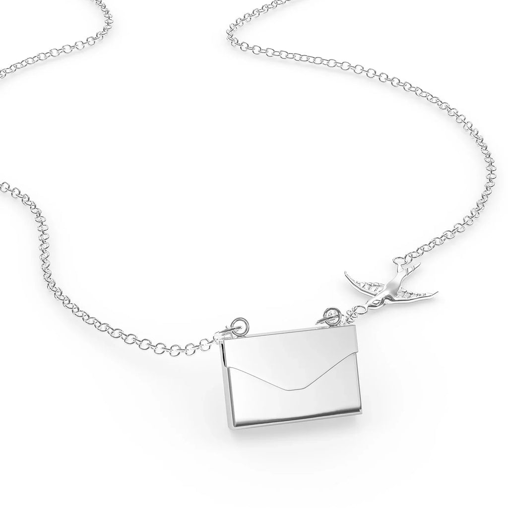 Resort in Resort Envelope silver Locket Pennsylvania Camelback Neonblond - Ski Ski a Necklace