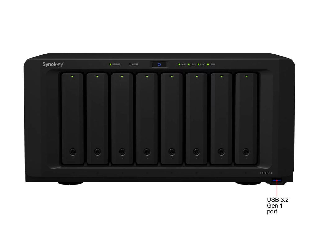 8 bay DS1821+ Synology (Diskless) NAS DiskStation