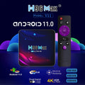 WiFi, Remote V11 Smart BT4.0, Android Control 4K Dual-band UHD Player, Video 4GB64GB, 11.0