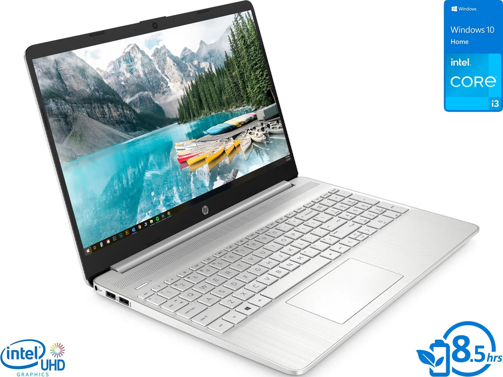 i3-1125G4 Display, HD Wi-Fi, Intel SSD, RAM, Bluetooth, Windows 10 HP Core Laptop, 15 3.70GHz, HDMI, 512GB S 16GB Home 15.6"
