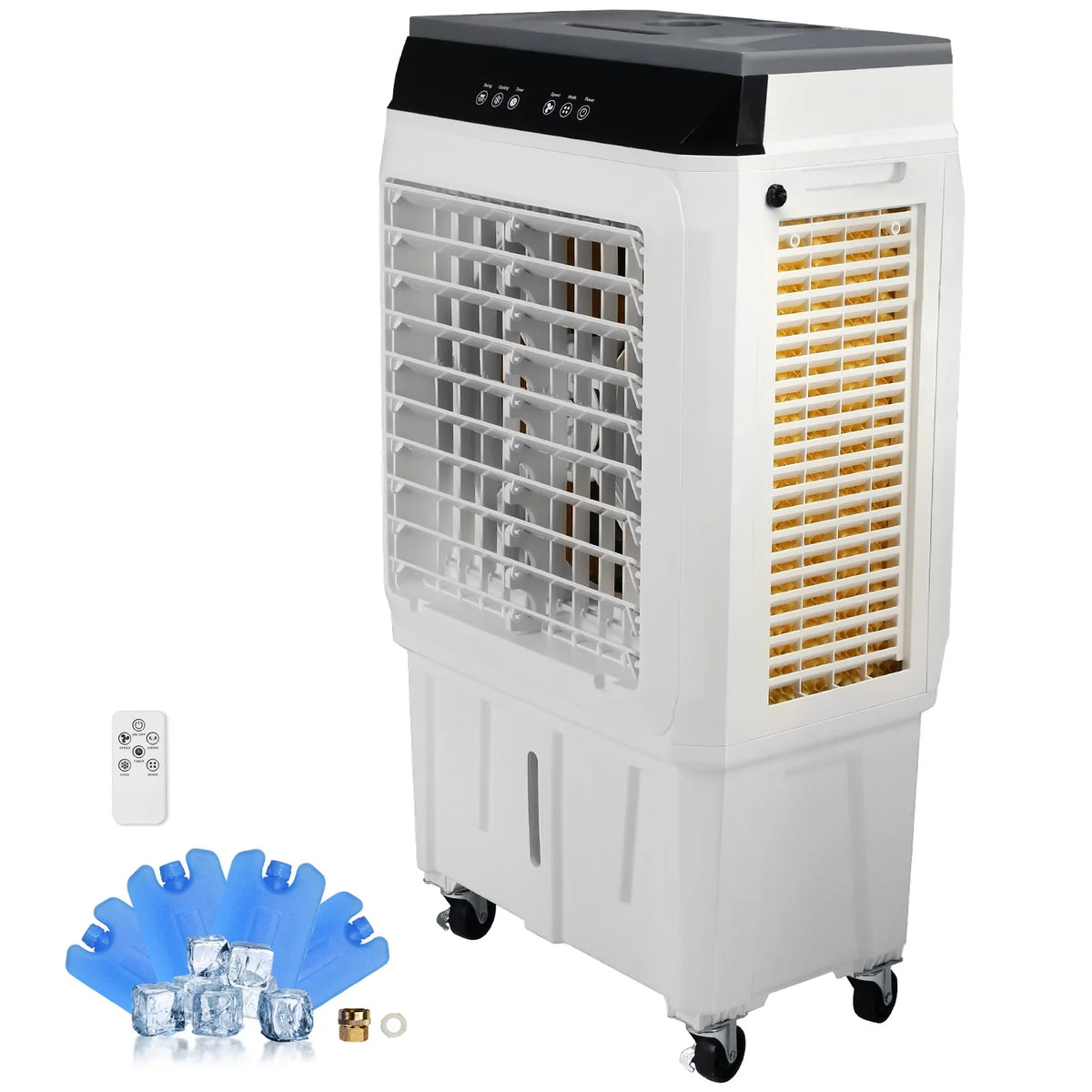 Cooler Air Gal Evaporative Timer 3-in-1 Swamp 7 Cooler 12h SKYSHALO CFM 2100 Humidifier