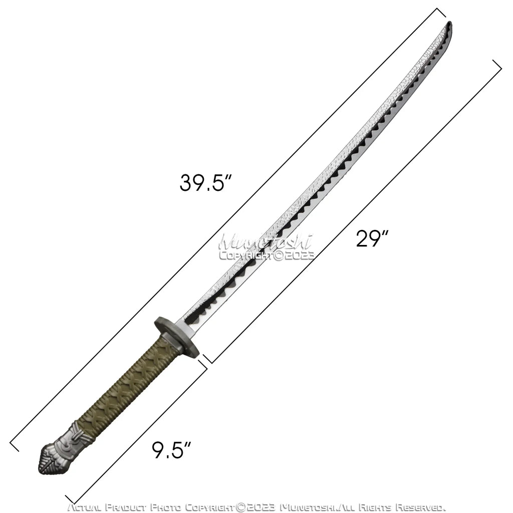 Samurai Katana Elden Fantasy Medieval Munetoshi 39.5” Moonveil FOAM Sword Cosplay