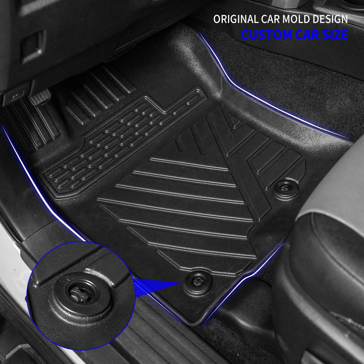 Mats) Backrest Row Toyota (3rd Mat+Floor 7 Cargo Mats+Trunk Trunk Fit Mat Liner 4Runner 2013-2023 Seats