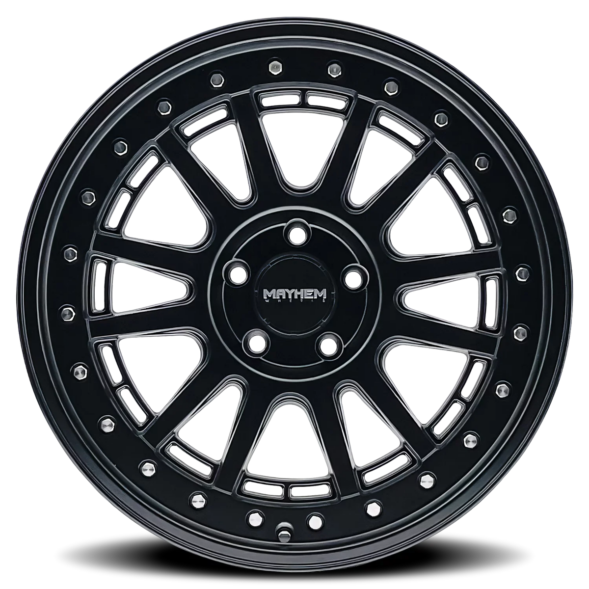 20x9 Wheel Compass 6x5.5 Mayhem 8305 (0mm) Black Matte