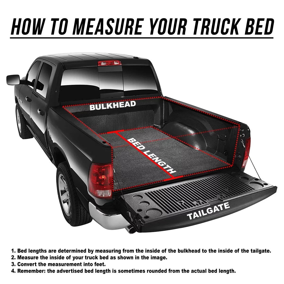 to Soft Motoring Adjustable 6' 2019 Toyota Tri-Fold Trunk DNA Tonneau for Cover Bed 18 Fleetside Top 2016 Tacoma TTC-TRISOFT-060 17