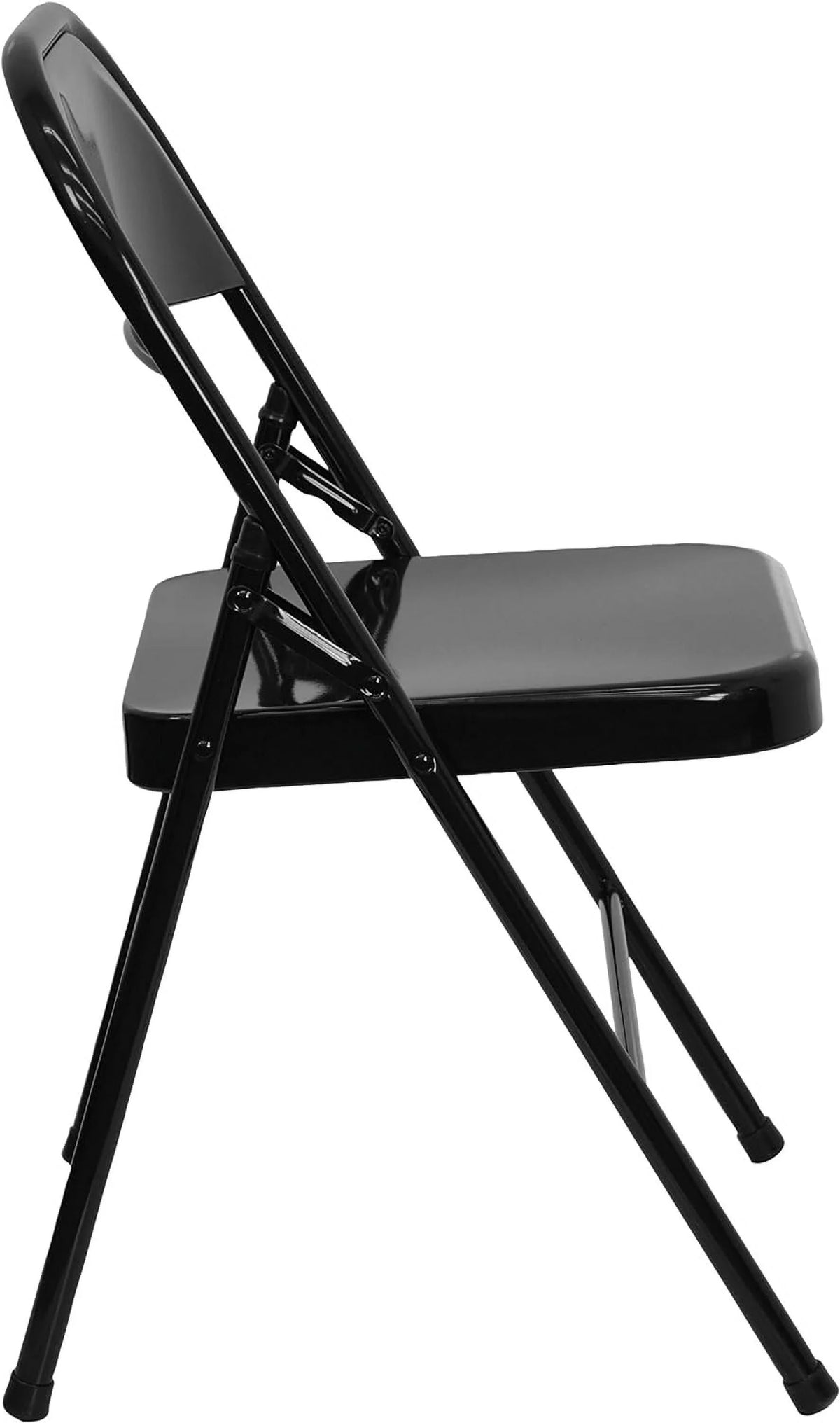 Metal & Folding HERCULES Hinged Black Braced Series Chair Double Triple