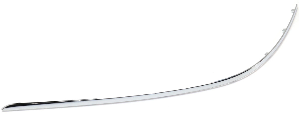 Rear, C300 Mercedes Outer C250 Compatible Chrome 2012-2014 With Bumper Trim Driver Left Side, Benz