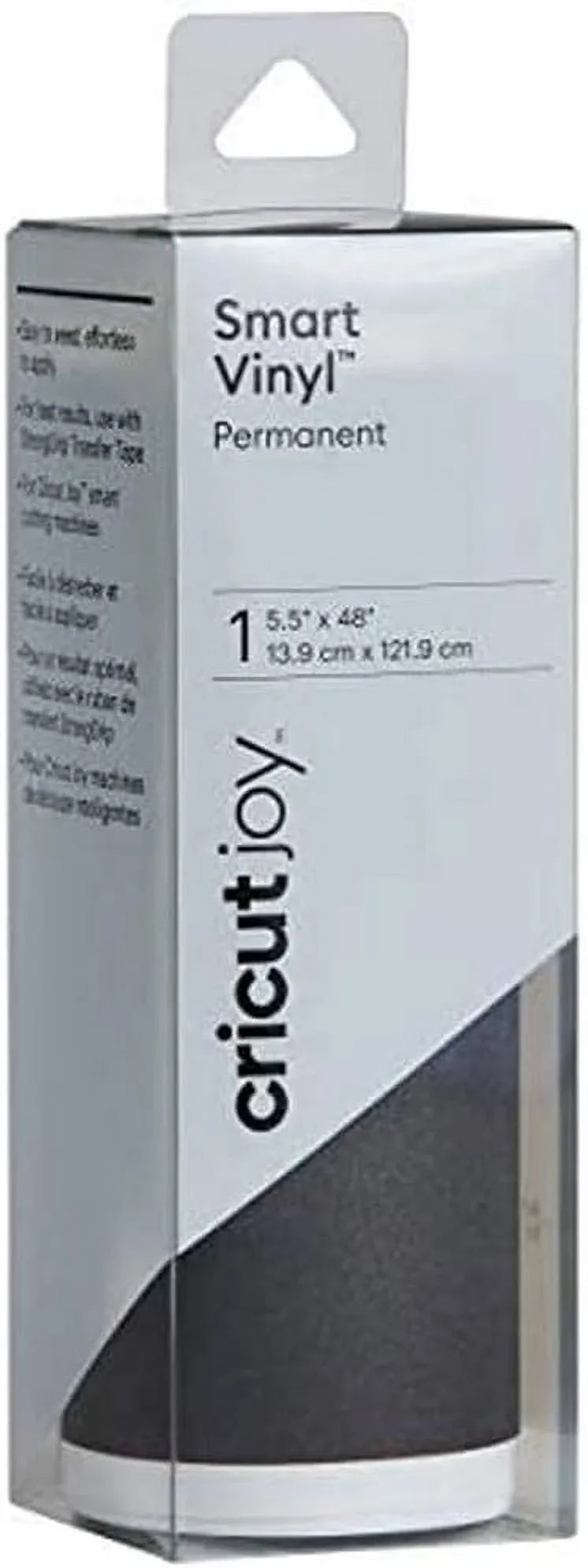 up Vinyl Smart up - x Permanent matless Shimmer for machine 4ft, Joy to cuts 48in, shapes Cricut & Black) repeated for 20ft cutting to (5.5in