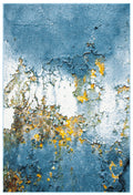 Nazca Glacier Area Rug, x 2'7" 5', Blue/Gold SAFAVIEH Abstract