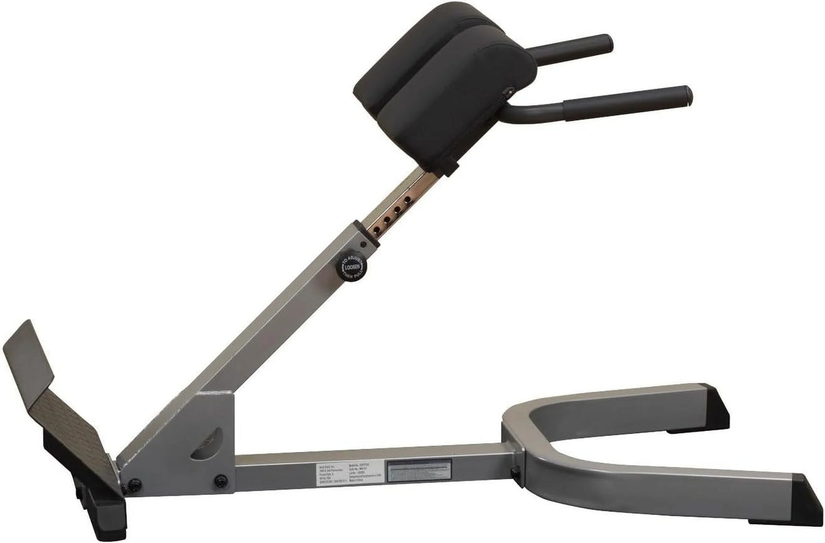 Exercise Gym Home Degree With Abdominal & Hyperextension Support For 45 Machine - And Adjustable Pads Thick Back Bench