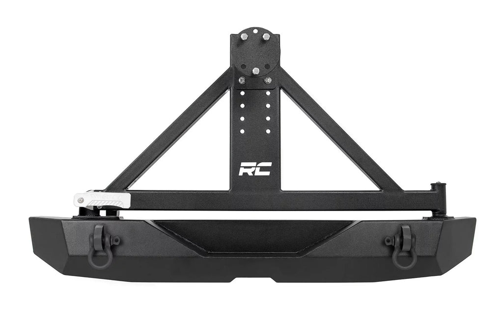 Wrangler 10594A Jeep Bumper Carrier JK Country w/Tire - for Rear 2007-2018 Rough